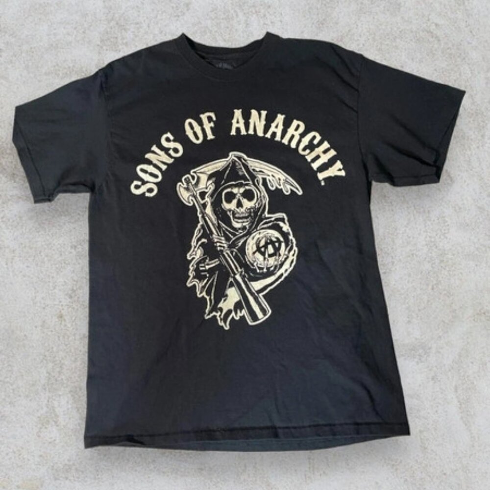 Sons Of Anarchy Black T-Shirt Large